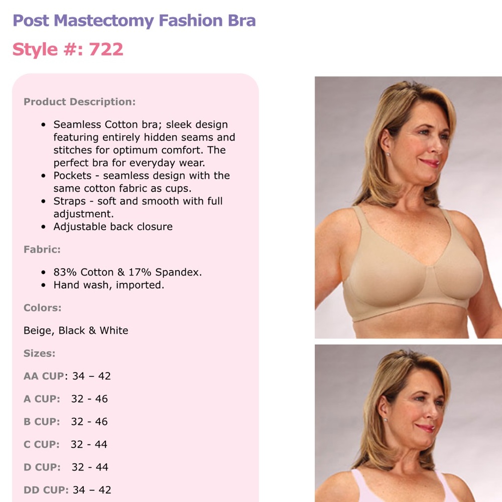 COPY - Classique Beige Cotton Bra 2 of 2